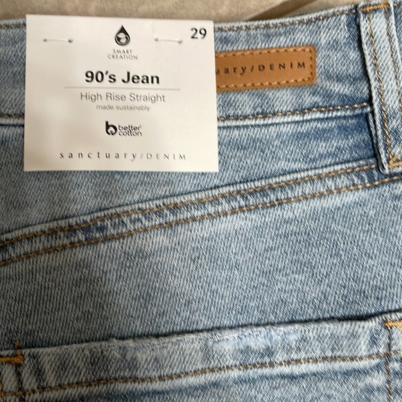 Sanctuary high rise straight leg “90s jean” - Picture 7 of 10